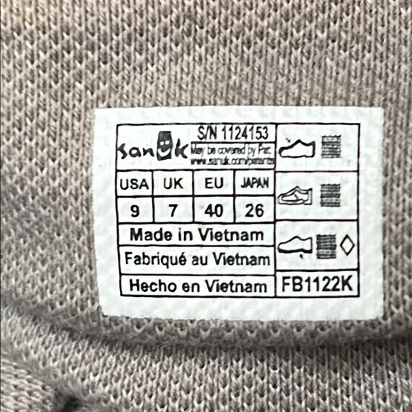 Sanuk Yoga Sling Black and Gray Sandals size 9 - Picture 9 of 9